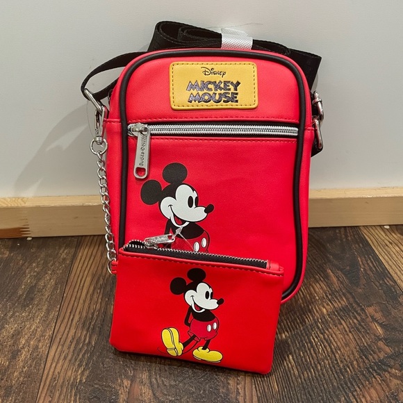 Disney Handbags - Disney Mickey Mouse Matching Crossbody and Coin Purse